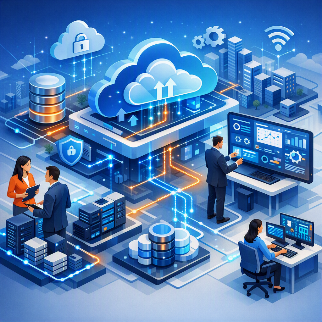 Cloud infrastructure systems dashboard
