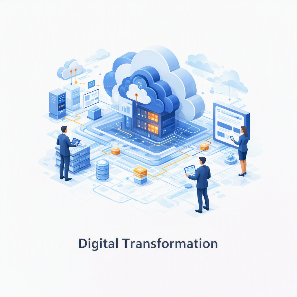 Digital transformation systems dashboard